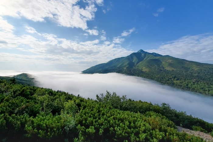 利尻島のポン山