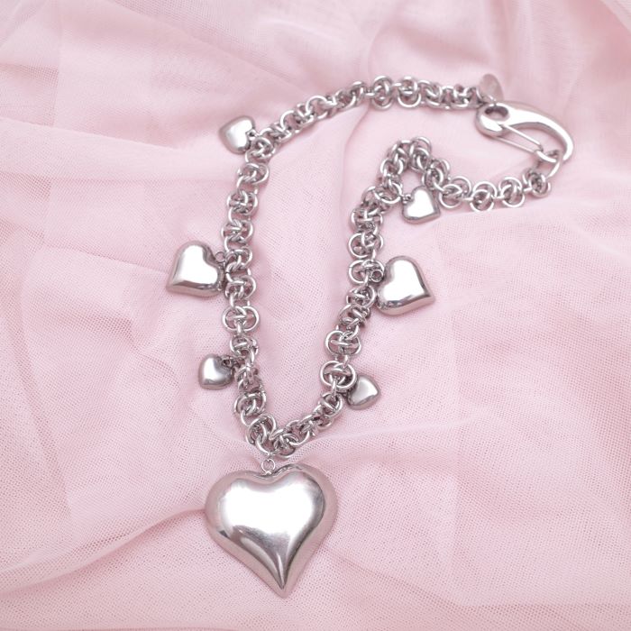 heart chain necklace　FUIUCHI