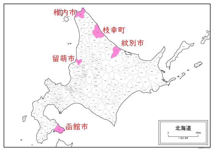 北海道地図