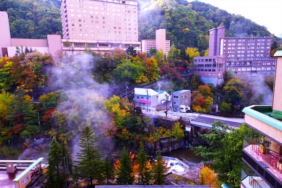 札幌市の定山渓温泉