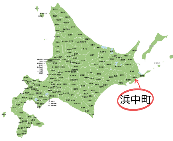 浜中町の場所