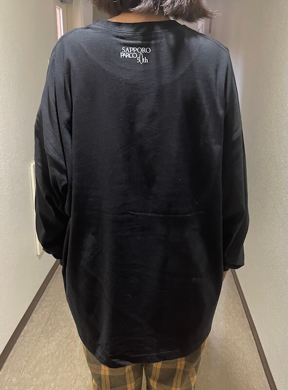 タイトル未定xパルコTシャツ　後ろ部分